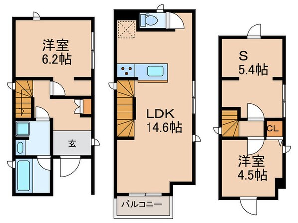 Kolet新井薬師前＃05の物件間取画像